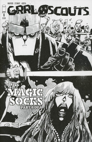 GRRL SCOUTS MAGIC SOCKS #6 (OF 6) CVR B CANETE (MR)