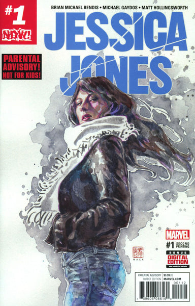 JESSICA JONES #1 2ND PTG MACK VAR