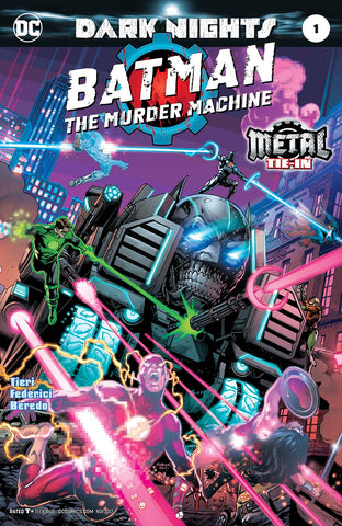 BATMAN THE MURDER MACHINE #1 (METAL) FOIL STAMPED COVER