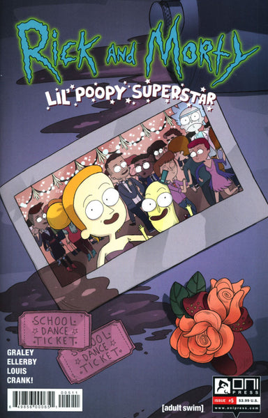 RICK & MORTY LIL POOPY SUPERSTAR #5 OF 5 MAIN COVER