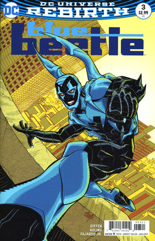 BLUE BEETLE VOL 4 #3 COVER VARIANT B CULLY HAMNER