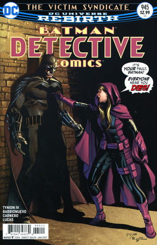 DETECTIVE COMICS VOL 2 #945 COVER VARIANT A 1st PRINT