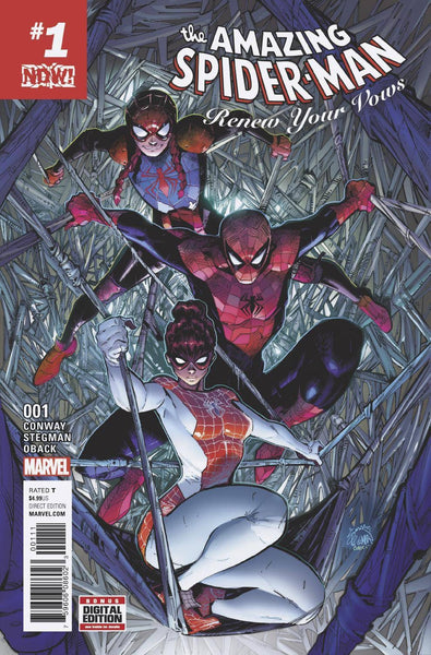 AMAZING SPIDERMAN RENEW YOUR VOWS VOL 2 #1 COVER A 1st PRINT