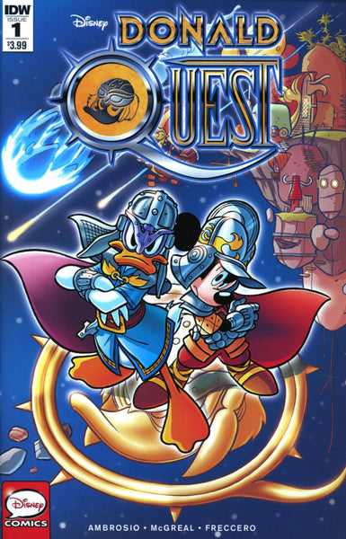 DONALD QUEST #1 OF 5 MAIN COVER