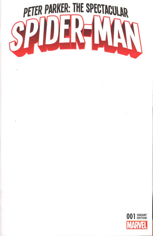 PETER PARKER SPECTACULAR SPIDER-MAN #1 BLANK VAR