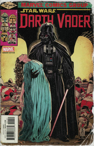 DARTH VADER #1 BROOKS MARVEL HOMAGE VAR