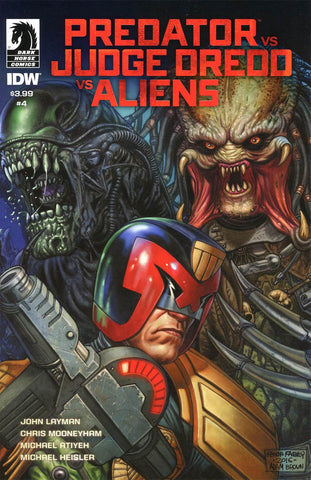 PREDATOR VS JUDGE DREDD VS ALIENS #4