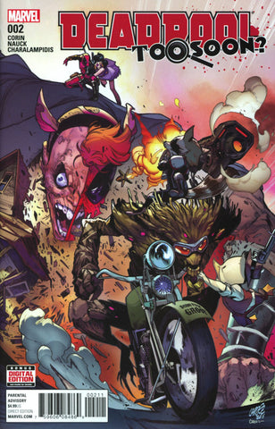 DEADPOOL TOO SOON #2 COVER A 1st PRINT