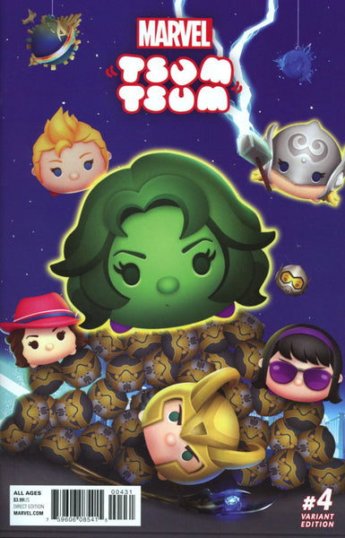 MARVEL TSUM TSUM #4 COVER VARIANT B CLASSIFIED CONNECTING D CVR