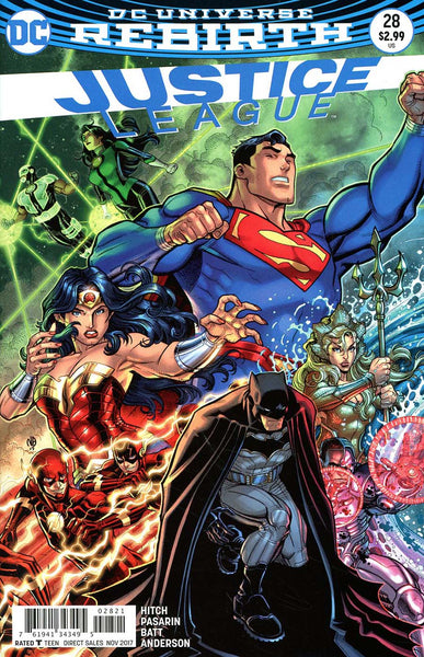 JUSTICE LEAGUE #28 VAR ED