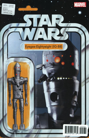 STAR WARS VOL 4 #25 COVER B VARIANT IG-88 ACTION FIGURE VARIANT