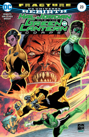 HAL JORDAN AND THE GREEN LANTERN CORPS #23