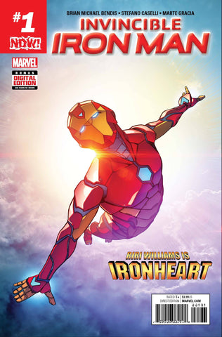 INVINCIBLE IRON MAN VOL 3 #1 COVER A 1st PRINT