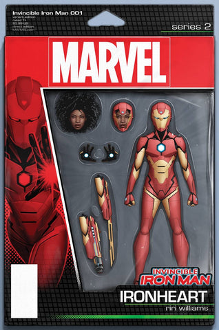 INVINCIBLE IRON MAN VOL 3 #1 COVER VARIANT C ACTION FIGURE