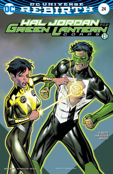 HAL JORDAN AND THE GREEN LANTERN CORPS #24 VAR ED