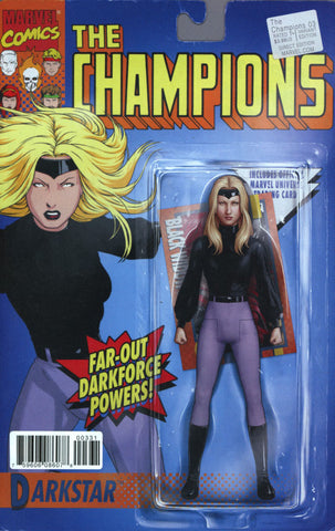 CHAMPIONS VOL 2 #3 COVER B ACTION FIGURE VARIANT