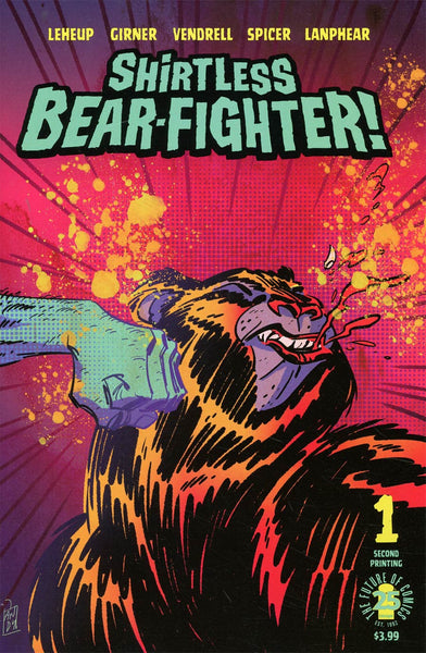 SHIRTLESS BEAR-FIGHTER #1 (OF 5) 2ND PTG