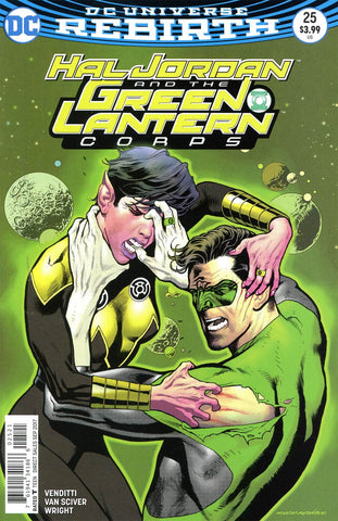 HAL JORDAN AND THE GREEN LANTERN CORPS #25 VAR ED