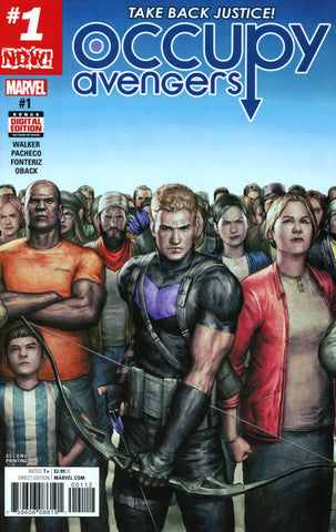 OCCUPY AVENGERS #1 2ND PTG ALESSIO VAR NOW