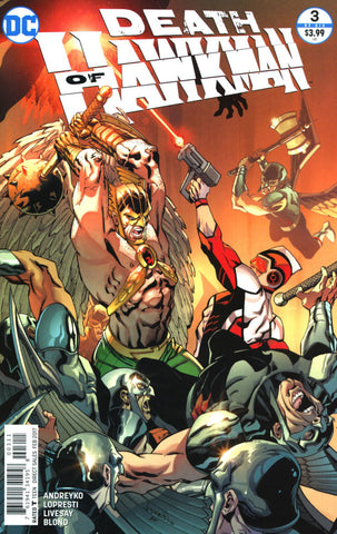 DEATH OF HAWKMAN #3 1ST PRINT