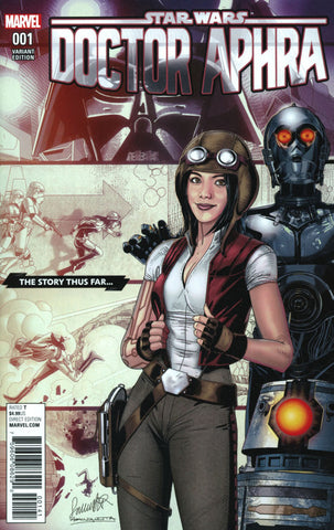 STAR WARS DOCTOR APHRA #1 COVER C STORY THUS FAR VARIANT