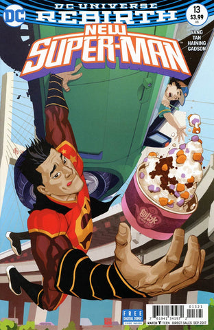 NEW SUPER MAN #13 VAR ED