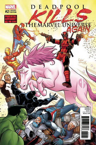 DEADPOOL KILLS MARVEL UNIVERSE AGAIN #2 ESPIN VAR