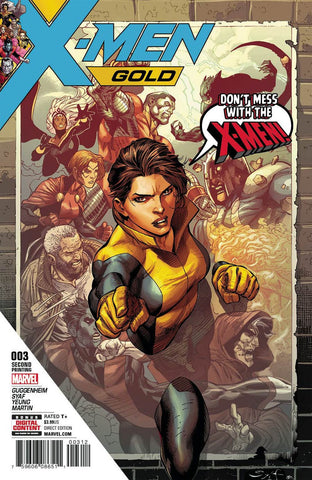 X-MEN GOLD #3 2ND PTG SYAF VAR