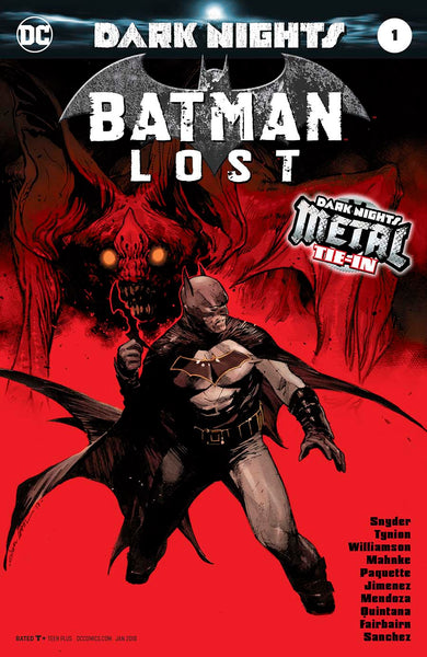 BATMAN LOST #1 2ND PTG METAL