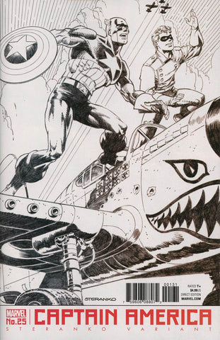 CAPTAIN AMERICA #25 STERANKO VAR SE