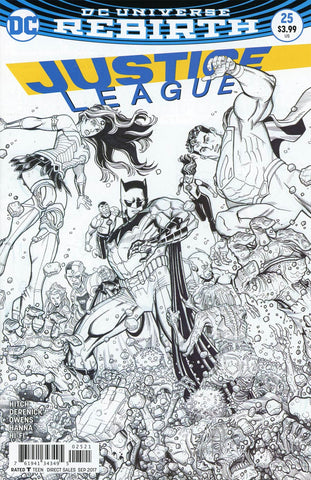 JUSTICE LEAGUE #25 VAR ED