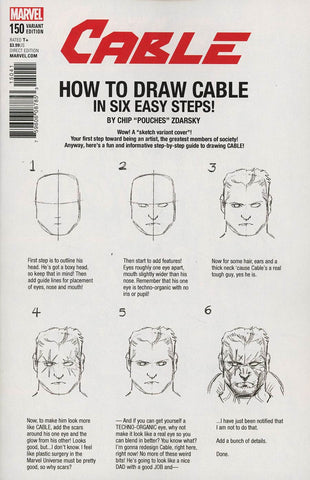 CABLE #150 ZDARSKY HOW TO DRAW VAR LEG
