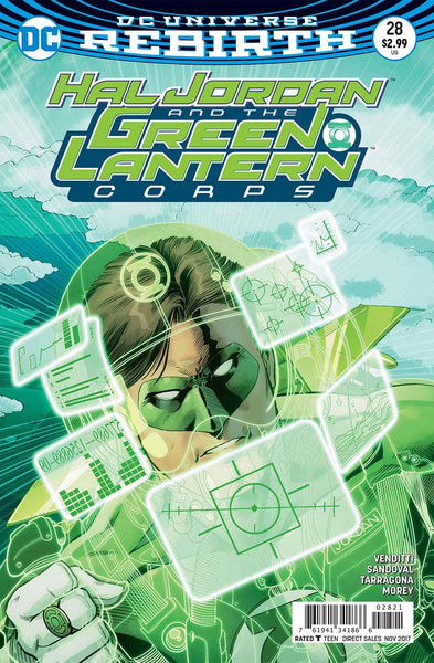 HAL JORDAN AND THE GREEN LANTERN CORPS #28 VAR ED