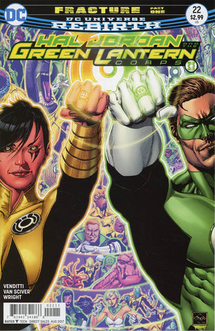 HAL JORDAN AND THE GREEN LANTERN CORPS #22