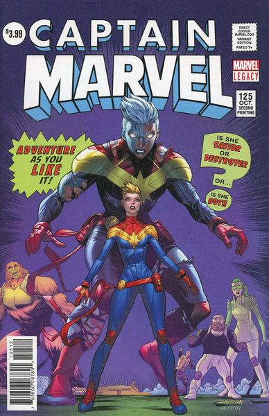 CAPTAIN MARVEL #125 2ND PTG MORA VAR LEG