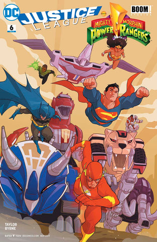 JUSTICE LEAGUE POWER RANGERS #6 (OF 6)