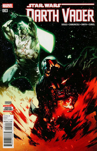 STAR WARS DARTH VADER #3 2ND PTG COIPEL VAR