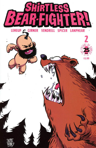 SHIRTLESS BEAR-FIGHTER #2 15 COPY INCV YOUNG BABY