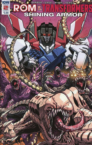 ROM VS TRANSFORMERS SHINING ARMOR #2 CVR A MILNE