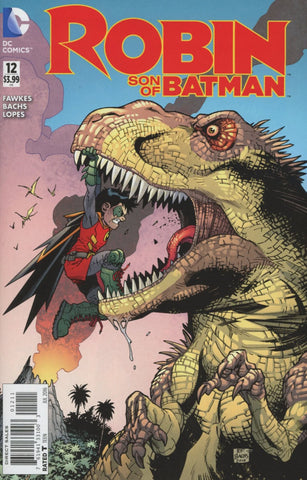 ROBIN SON OF BATMAN #12 1st PRINT COVER