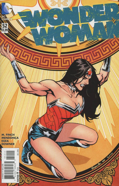 WONDER WOMAN VOL 4 #52 1st PRINT COVER