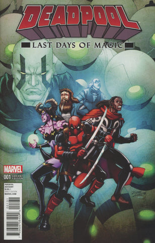 DEADPOOL LAST DAYS OF MAGIC #1 RON LIM VARIANT COVER