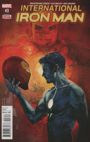 INTERNATIONAL IRON MAN #3 1st PRINT ALEX MALEEV COVER