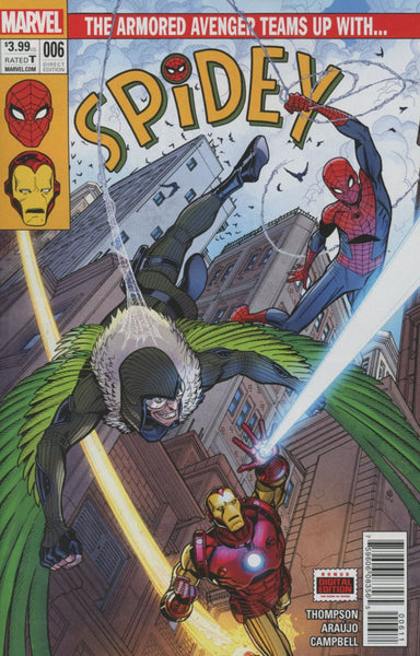 SPIDEY #6 1st PRINT COVER