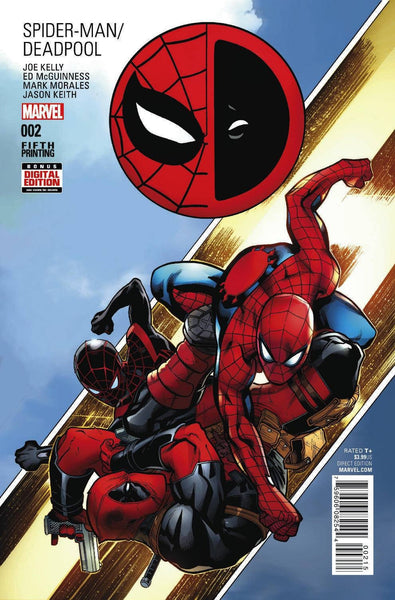 SPIDER-MAN DEADPOOL #2 MCGUINNESS 5TH PTG VAR