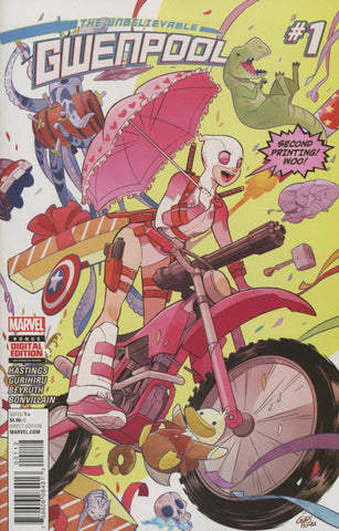 GWENPOOL #1 GURIHIRU 2ND PTG VAR