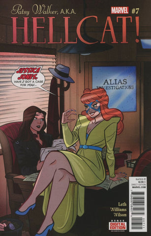 PATSY WALKER A.K.A. HELLCAT #7 1ST PRINT