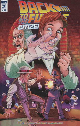 BACK TO THE FUTURE CITIZEN BROWN #2 (of 5) 1st PRINT COVER