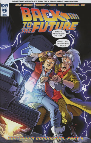 BACK TO THE FUTURE #9 1ST PRINT