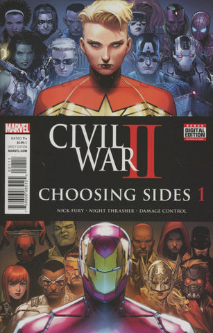 CIVIL WAR II CHOOSING SIDES #1 REGULAR 1ST PRINT